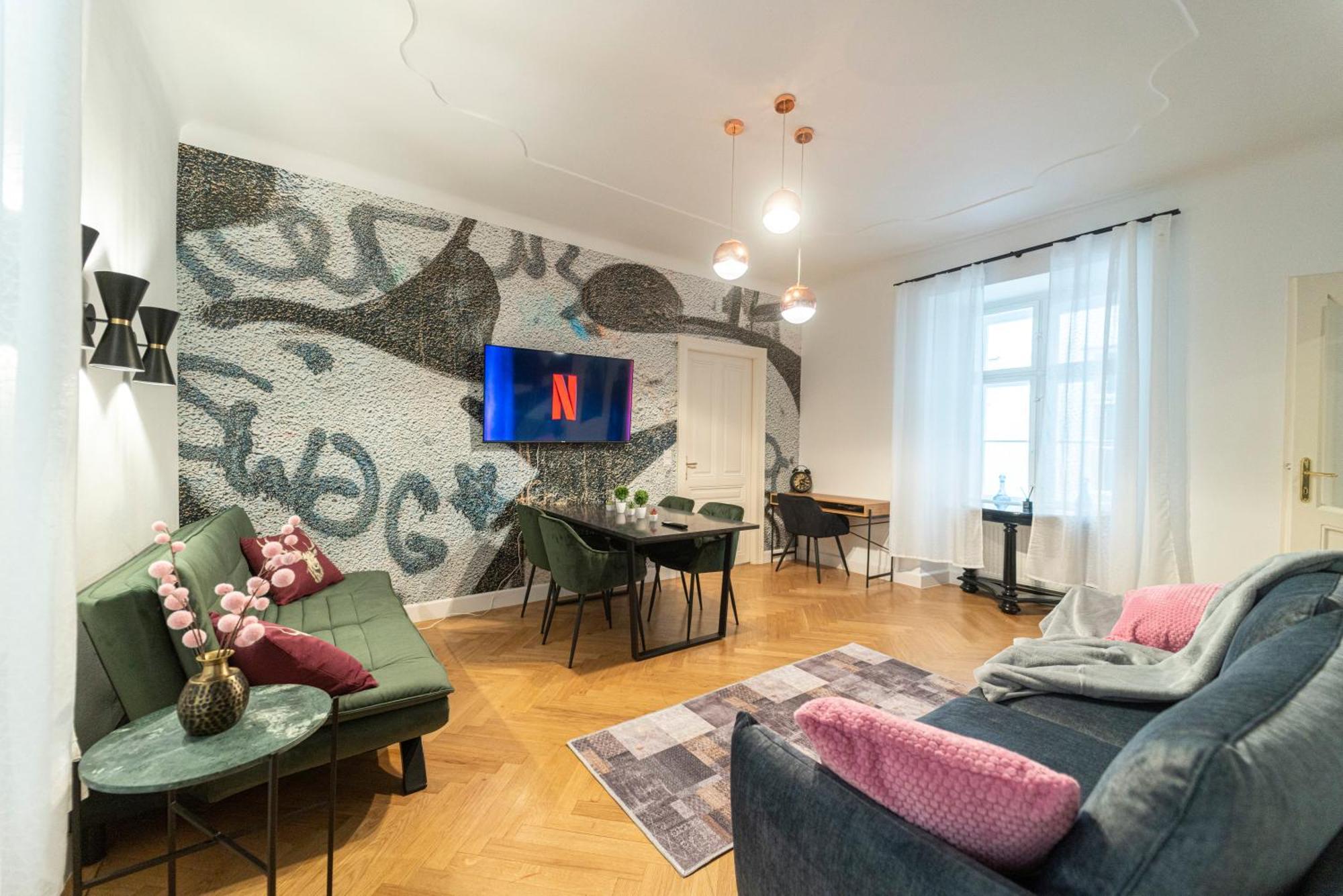 Central Stephansdom Apartment I Netflix I Self Check In Wien Exteriör bild